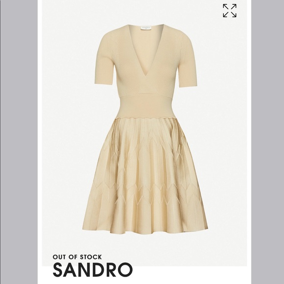 NWT Sandro Espera Dress - Picture 2 of 11